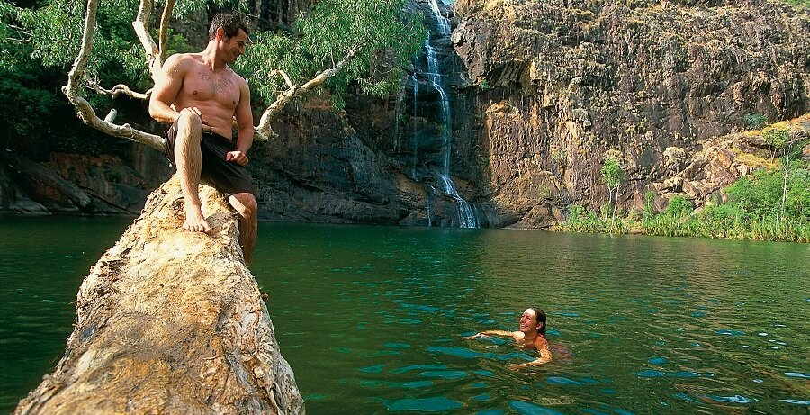 kakadu waterfall