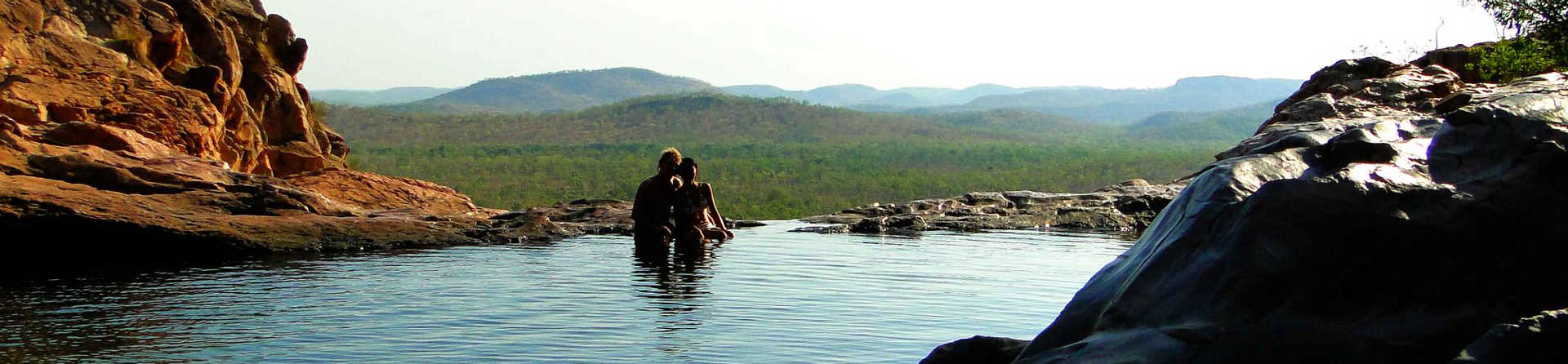 Where can you swim in Kakadu?