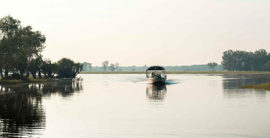 fishing boat-on-river