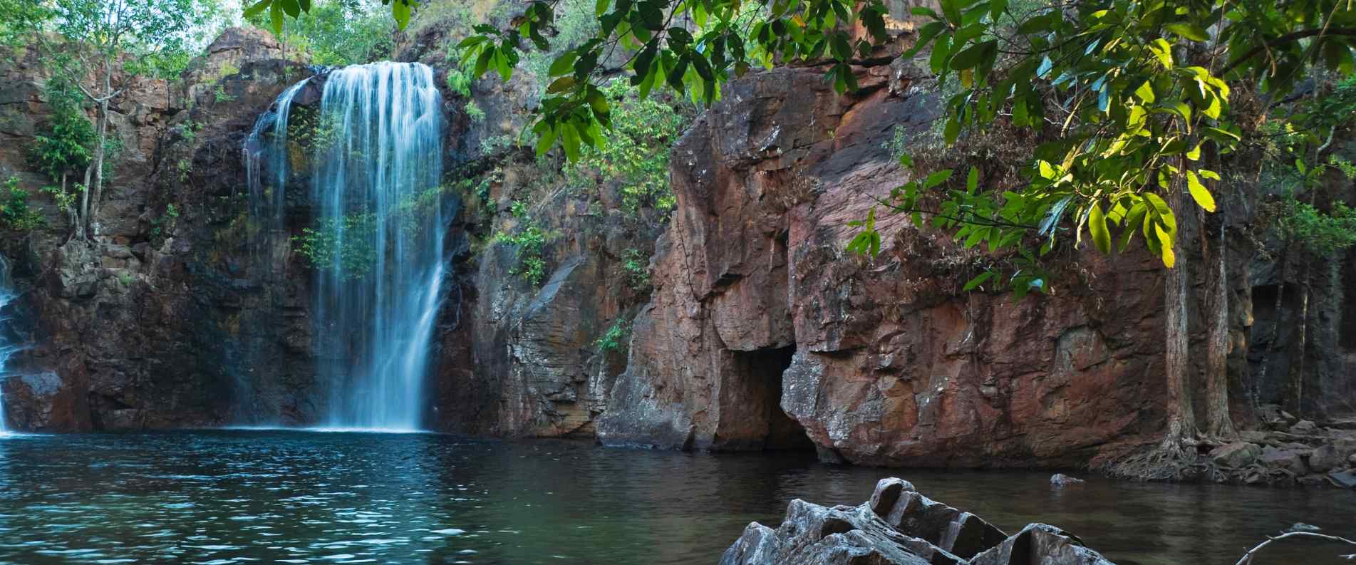 waterfall cascades